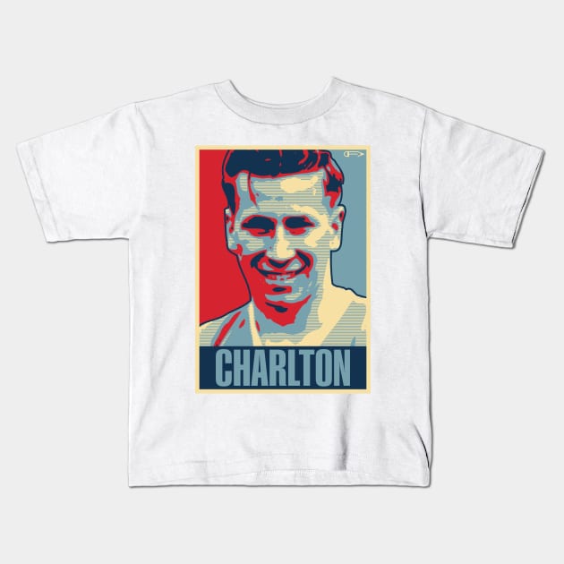 Charlton Kids T-Shirt by DAFTFISH